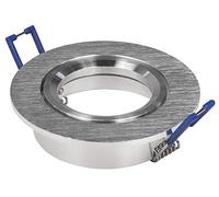 Mcshine"Dl-270" - Marco de montaje (redondo, diámetro de 84 mm, orientable, cierre de clip), bicolor