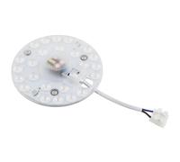 McShine Kit de Conversión LED de 12W con Soporte Magnético, Ø12,5cm, 1200lm, 3000K - Reemplazo para Lámparas de Techo y Pared, Luz Cálida, 1 Año de Garantía