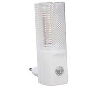 McShine LN-04-Luz Nocturna LED (230 V, Sensor crepuscular), Color Blanco
