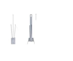 MCtezoQGx Kit de Anclaje Estilo Fluke Ancla Fluke de Acero galvanizado en Caliente de 13 Libras con Cadena de 7,9', Cuerda de 101' y Dos grilletes de 0,4" Compatible con SucceBuy(8.5pound)