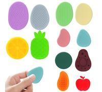 MCTNCT 12 Piezas Fidget Toys Sensory Stones, Piedra Sensorial Juguetes Fidget, Juguetes Sensoriales Autismo, Piedra Sensorial De Silicona para Niños y Adultos para Estrés, Ansiedad, TDAH y Autismo