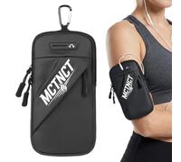 MCTNCT Brazalete Movil Running Deportivo,Bolsa el Brazo Deportivo Universal, para Teléfonos Móviles de 7", Handytasche Joggen verstellbare mit Handgelenktasche,Sportarmband mit Kopfhörer Tasche