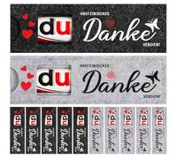 MCTNCT Caja de Regalo de Fieltro de Chocolate 12 Estuche Fieltro Compatible con Chocolate Regalo de Agradecimiento Para Amigos y Compañeros de Trabajosin Chocolate(Gris+Negro）