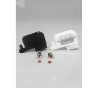 MCUXMVUMI 10pcs pequeño Amortiguador Negro Compatible con dx3 dx4 dx5 para impresoras solventes R1800 1900 1390 2400 Roland MUTOH Filer DE Dumper Dumper(Damper and Connector)