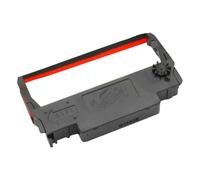 MCUXMVUMI 5 Piezas de Cinta de impresión de Tinta Universal para ERC30 ERC34 ERC38 12. 7 mm*4m Negro púrpura Rojo Negro(Blackred)
