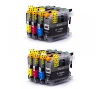 MCUXMVUMI Cartucho Compatible de LC133 133 131 Color Ink Jet para MFC-J475DW MFC-J4410DW J4110DW J552DW Impresoras(2Sset)