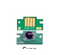 MCUXMVUMI Chip de Cartucho Compatible PFI-120 PFI120 para impresoras ImagePROGRAF TM-200 TM-205 TM-300 TM-305 Chips ARC de Repuesto(1PC-C)