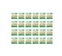MCUXMVUMI Chip de Cartucho de Tinta Compatible T7811-T7816 para Chips Desechables de Impresora Fuji DX100 para fronteras-S DX-100(4Set)