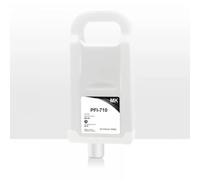 MCUXMVUMI PFI-710 PFI710 PFI 710 Cartucho de Tinta Recargable Compatible con Chip Permanente para TX-2000 TX-3000 TX-4000 Impresora de 700 ml de 5 Colores(PFI-710 MBK)