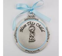McVan Inc. Boy Crib Medal 2-3/4 Overall Length - DÃƒ©cor Gift Religious PW12-B-MCVAN by KeegansCatholicTreasures