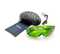 MCWlaser 1064nm Gafas de Protección Seguridad Láser OD5+ CE 355nm Glasses Goggles Para Fibra Láser Marcado Grabado Limpieza Soldadura UV Marcado Diodo,ND:YAG Láser Tipo de absorción EP-8 Estilo 6