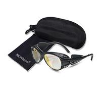 MCWlaser Gafas de Protección Seguridad Láser CO2 OD5+ 10600nm 10.6um Tipo Reflectante Gafas con láser de CO2 para CO2 Grabado con láser Corte Instrumento de Tratamiento de Belleza EP-25 Estilo B