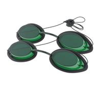 MCWlaser IPL Gafas de protección laser Gafas de seguridad láser para IPL LED Lámpara UV Tratamiento terapia con luz roja and red light therapy, Tanning Goggles, Pack de 2