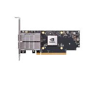 MCX755106AC-HEAT NVIDIA ConnectX-7 HHHL adapter Card, 200GbE (default mode) / NDR200 IB, Dual-port QSFP112, PCIe 5.0 x16 with x16 PCIe extension option, Crypto E nabled, Secure Boot Enabled, Tall brac