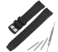 MCXGL Correa de repuesto de goma de 23 mm compatible con Citizen Eco-Drive BN0196 BN0190 0191 0193 E168 correa de reloj de silicona deportiva impermeable, talla única, Silicona, No es una piedra