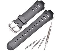 MCXGL Correa de repuesto de goma para reloj Suunto Observer SR X6HRM con hebilla para hombre, accesorios de correa