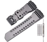 MCXGL Reemplazo para Casio g Shock Gba400 GA-400GB correa de reloj de pulsera de resina de caucho para hombre 16mm