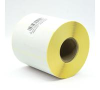 MD Labels - Etichette termiche bianche su rotolo - 100x50 mm - 1000 pezzi - manica 40 mm - permanentemente adesive, per codici a barre, etichette adesive bianche per scrivere