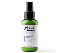 MD LINE Deep Repair - Acondicionador en spray Leave In para reconstrucción y tratamiento del cabello dañado - Profesional con ácido hialurónico y ceramidas, sin aclarado, 100 ml - sin sulfatos ni