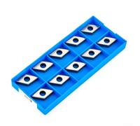 MD1504 - Junta de carburo para MDJNR/L, 10 piezas DNMG1504 juego de cuñas para herramienta de torneado externo, rombo de 55° para sujeción de herramientas CNC con longitud lateral de 15 mm y 3