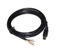 MD6 6PIN MD8 8PIN Mini DIN Macho Conector Adaptador Serie Cable DE PROGRAMACIÓN DE DESCONEXIÓN for CNC PLC INVERSOR SERVO Driver HMI Sensor(1m,MD8 Male)