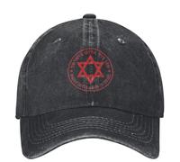 MDA Magen Adom Gorra de béisbol de Mezclilla con Logo pequeño Rojo KPOP Rock Hip Hop Sombreros Verano Mujeres Hombres y2k Cool Sun Visors Gorras de béisbol