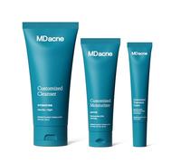 MDacne Kit de 3 etapas para el acné retinol: crema de retinol 0,25 % con ácido salicílico e hidratante con niacinamida