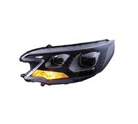 MDADEQ Conjunto De Faros LED Para CRV 2012 2013 2014 Mejora Lente De Proyector Lámpara Señal DRL Bi Xenon Luces De Coche Faro Delantero Coche