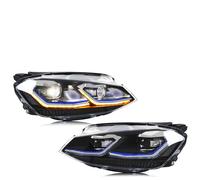 MDADEQ Conjunto Intermitentes Secuenciales Delanteros Para VW Para Golf 7 MK7 VII 2013-2017 No Compatible Con Faros LED Modelos GTI Y Xenon Faro Delantero Coche