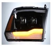 MDADEQ Faros Delanteros LED Para Coche Luces Antiniebla DRL Freno Intermitentes Plug And Play Para Dodge RAM 2009-2018 Faro Delantero Coche