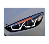 MDADEQ Faros Delanteros Para Ford Para Focus 2015-2018 Conexión Plug And Play Con Luces Diurnas LED Intermitentes Y Proyector Faro Delantero Coche