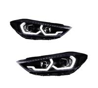 MDADEQ Para Hyundai Para Elantra LED Faros Delanteros 2016-2020 Conjunto Faros Señal Giro Luz Alta Proyector Angel Eye Faro Delantero Coche