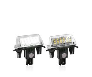 MDADEQ Para Suzuki Para Swace Estate 2020-2024 Canbus Luces LED De Matrícula Blancas Completas Reemplazos Lámparas Etiqueta Estacionamiento Automático pilotos matricula led
