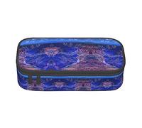 MDATT Beauty Grand Canyon - Estuche para lápices colorido con cremallera, organizador para oficina y viaje, Black, Talla única, Maleta