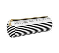 MDATT Estuche para bolígrafo y lápices, diseño de perro de granja de animales de granja, bolsa de papelería multiusos para estudiantes universitarios de secundaria, White, Talla única, Organizador de