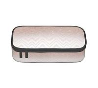 MDATT Estuche para lápices colorido con diseño brillante y bonito con cremallera, organizador para oficina, viajes, caja, Black, Talla única, Maleta