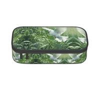 MDATT Estuche para lápices con diseño histórico de Old Tower Bridge de Londres, gran capacidad, con 4 compartimentos para hombres y mujeres, Grass and Dove1, Talla única