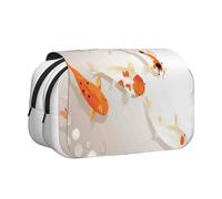 MDATT Estuche para lápices tradicional con estampado de lunares para adultos, estuche duradero para transportar bolígrafos, Black, Talla única, Organizador de bolsas