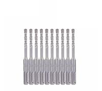 MDBJTCYZN 10Pcs 4 5 5.5 6 6.5mm Hammer Drill Bits Set 110mm Concrete Wall Brick Block Masonry Hole Saw Drilling 014(5x110mm 10pcs)