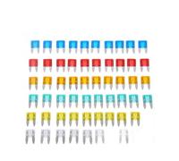 MDBJTCYZN 60/120pcs Auto Car Truck Fuse Blade 5A 10A 15A 20A 25A 30A Mixed Set Kit Car Styling Type Auto Blade Fuse Replacement(60PCS)