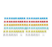 MDBJTCYZN 60/120pcs Auto Car Truck Fuse Blade 5A 10A 15A 20A 25A 30A Mixed Set Kit Car Styling Type Auto Blade Fuse Replacement(120PCS)