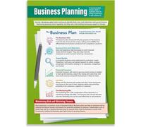 MDBJTCYZN Entrepreneurship Poster Business Planning Process Chart for Startup Basics Classroom Business Studies Wall-Art(Unframed,08x12inch(20x30cm))