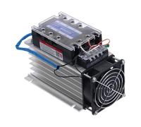 MDBJTCYZN FDR3-D4840Z Three Phase Solid State Relay AC480V 40A Control AC Solid State Relay SSR AC Three DC-AC with Fan and Radiator