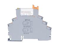 MDBJTCYZN MPC250D6Z24BP-61 Plug-in Spring Connected Industrial Relay 24V 12mA Input 250VAC/30VDC 6A Output Voltage Relay Module(24VDC)