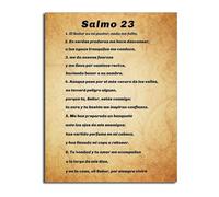MDBJTCYZN Religious Wall Decor Psalm 23 The Lord is My Shepherd Scripture Art Print for Sunday School Classroom Inspiration