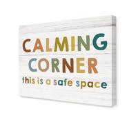 MDBJTCYZN Social Emotional Learning Posters SEL Calm Down Corner Decor Affirmations Wall-Art for Classroom Management Preschool Counseling Office Decorations(Framed,16X24inch(40X60cm))