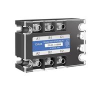 MDBJTCYZN Solid State Relay 100A Three Phases 90-480VAC Voltage SSR 3-32V Control AC (ZG33-3100B)