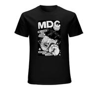 Mdc Millions of Dead Cops Hardcore Punk Rock Gig Poster Unisex 100% Cotton Short-Sleeve T-Shirts Black XXL