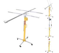 MDDKOP Elevador Placas de Yeso Modo 3 en 1 Se puede Utilizar Manual o Eléctricamente Altura Máxima de Elevación de 3/3.5/4M Elevador Placas Pladur Levantamiento Suave Panel Elevador de Paneles de Yeso