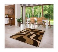 MDEKOR Alfombra para salón, dormitorio, comedor, 80 x 150 cm, color marrón, certificado Öko-Tex